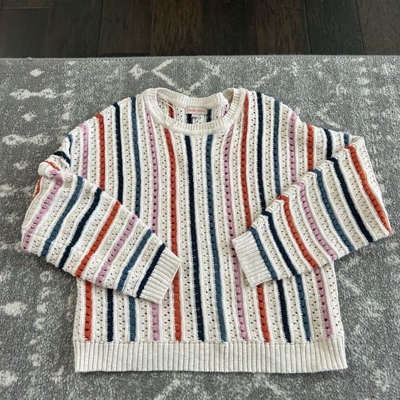 Knox Rose Sweaters - Knox Rose women’s size medium striped sweater